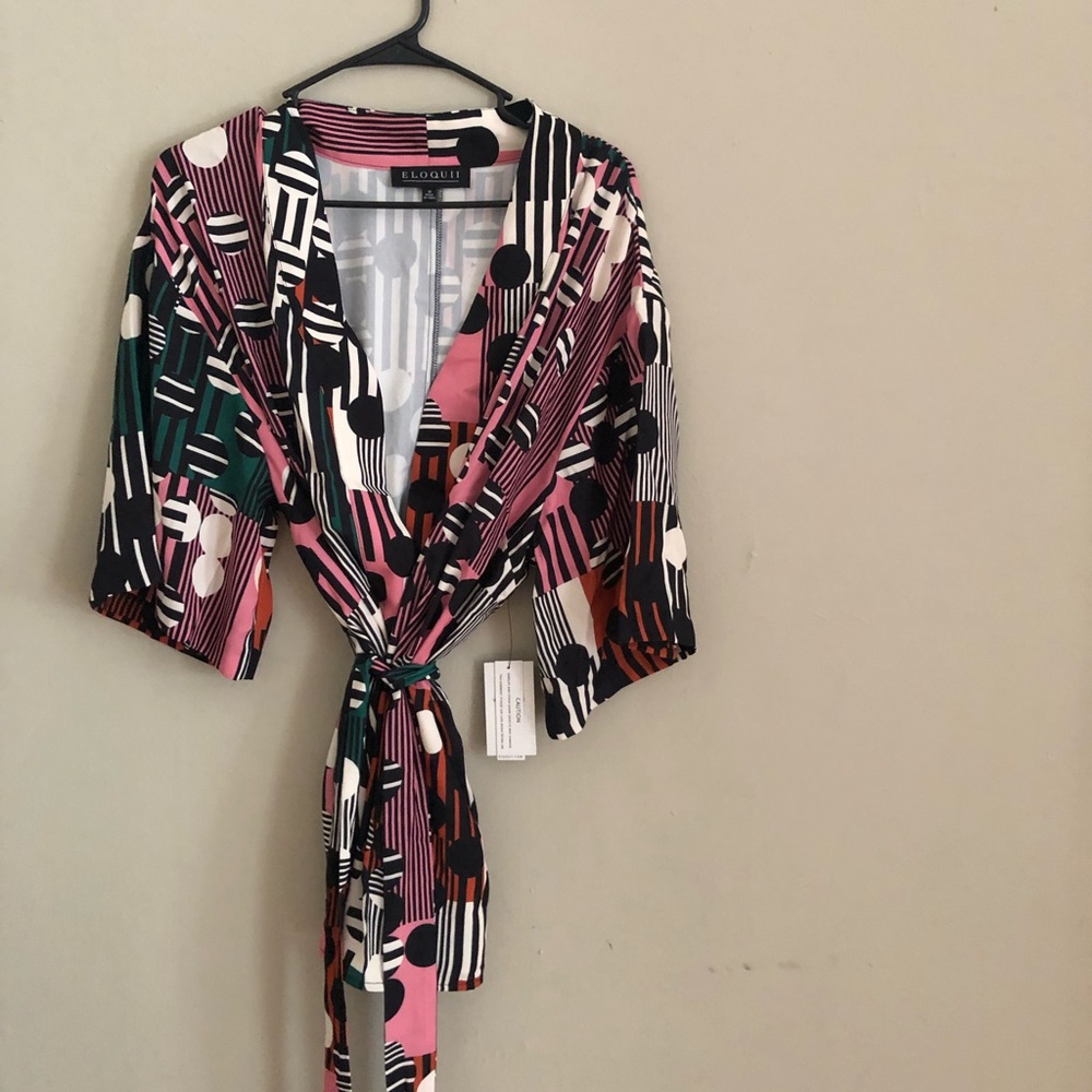Kimono Style Wrap Top